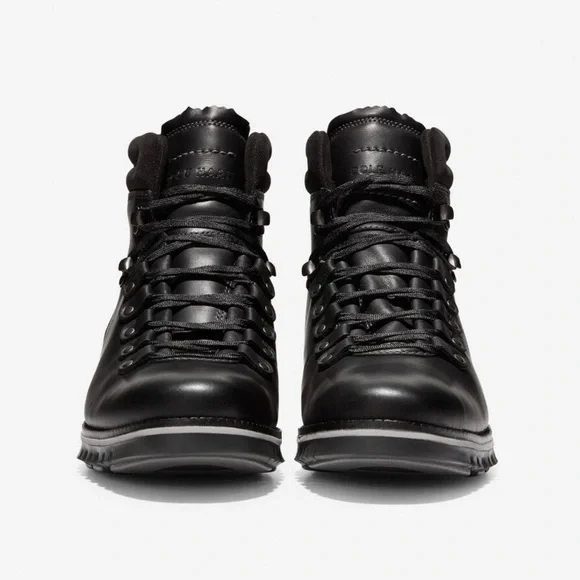 Cole Haan ZeroGrand Hiker Boot Black Leather Style C30403 Mens Size 8.5 … - Picture 3 of 10